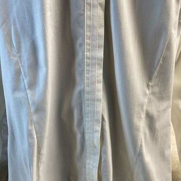 Sag Harbor Strtch Woman’s Button Up Blouse, Size 1X, White - Picture 4 of 9